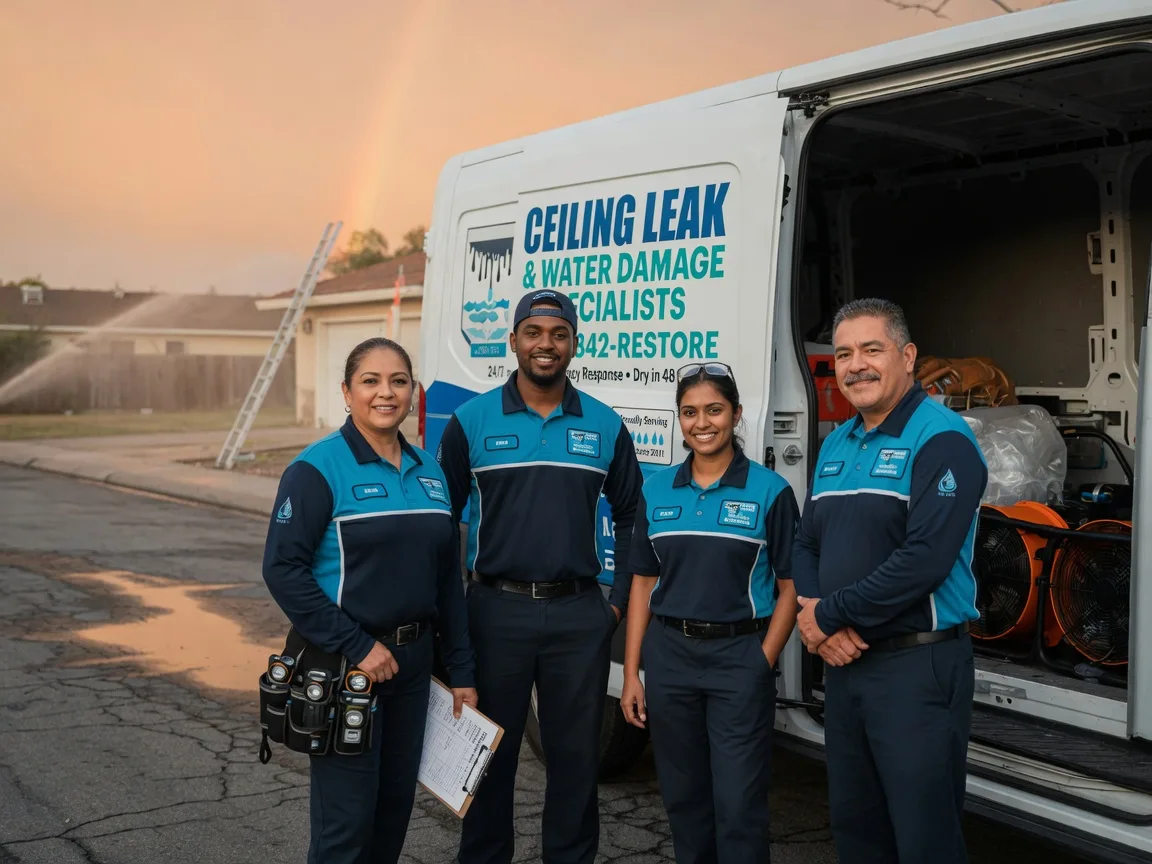 Ceiling Leak Cleanup company in Burrton, KS